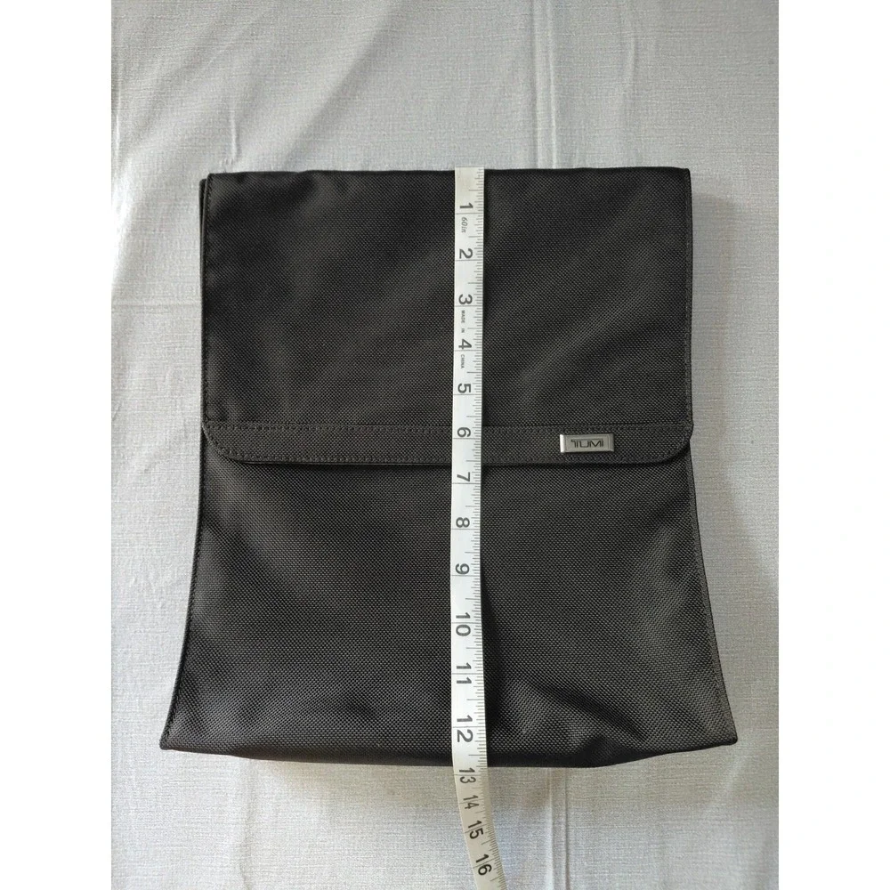 Tumi Alpha Ballistic Nylon Document Sleeve Portfolio Black Ipad Folio Travel